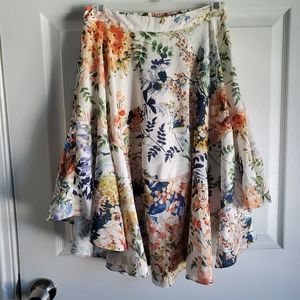 Anthropologie Ranna Gill Jardin Skirt